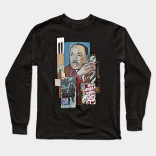 Martin Luther King, Jr "The Measure of a Man" Long Sleeve T-Shirt